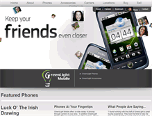 Tablet Screenshot of greenlightmobile.com